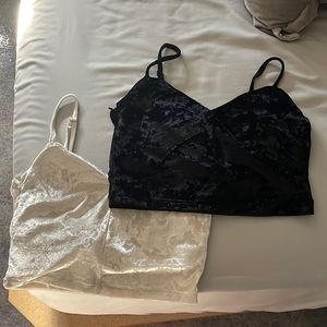 BUY 1 ITEM GET 1 FREE - Bundle of 2 velour BuffBunny Collection Crop Tank